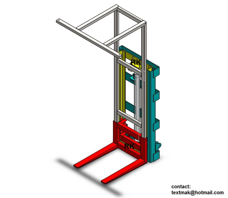 拖拉机叉车提升机构